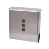 Kép 1/3 - STR Madison postaláda GL-21 rozsdamentes acél 340x310x100 mm (252265)