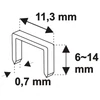 Kép 2/2 - Kárpitos tűzőgép 4-14mm, állítható nyomás, kapocsvastagság 0,7mm