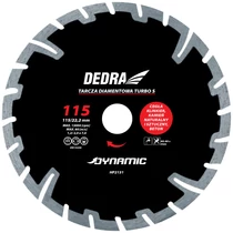 DEDRA HP2131 Gyémánt tárcsa csempéhez 115mmx22.2mm Dynamic Turbo S