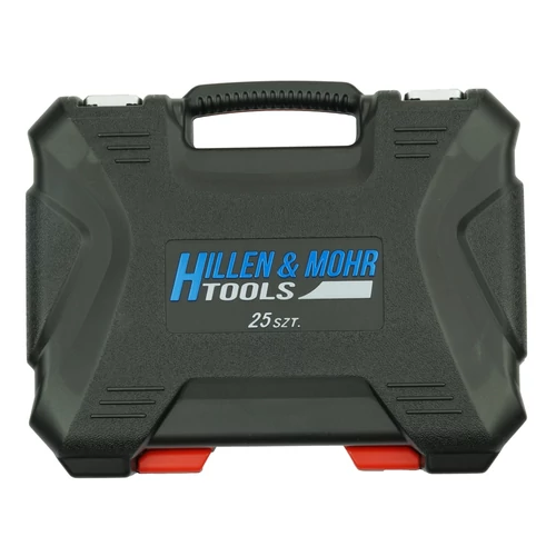 Hillen &amp; Mohr dugókulcs készlet CrV 25db, 1/2&quot;&quot;