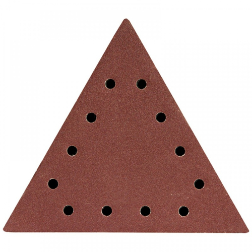 Dedra háromszög alakú öntapadós csiszolópapir 225mm, P60, 5db