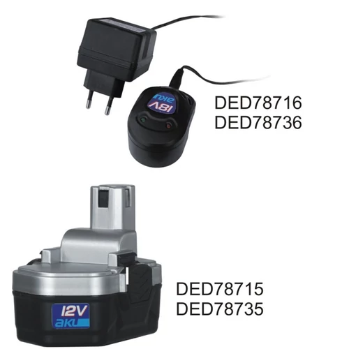 Dedra Tartalék töltő 18v 3-5h DED7873B géphez