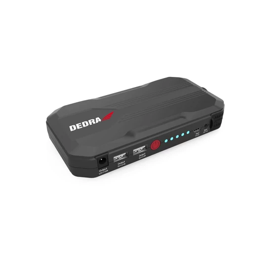 Dedra powerbank 12000 mAh motorindítási funkcióval 