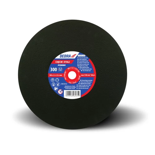 Acél vágótárcsa 300x3,2x25,4 mm DEDRA F13065 - DED8835