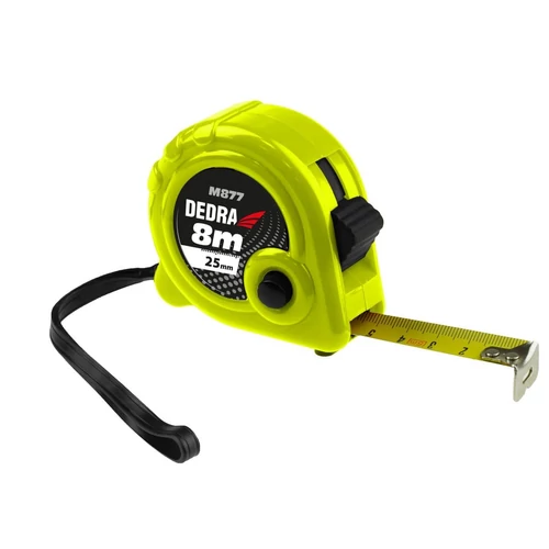 8mx25mm, dupla stop, PVC tartóval