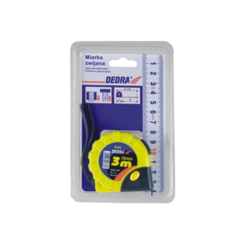 8m/25mm, dupla stop, PVC tartóval
